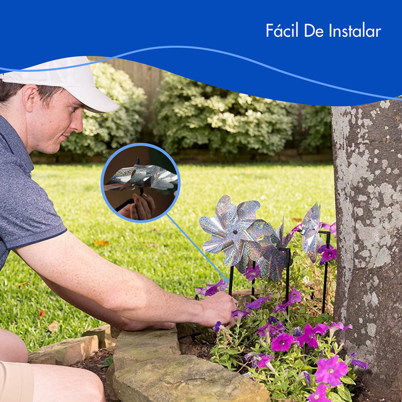 Arlmont & Co. Laeth Bird Blinder Premium Repellent PinWheels Wayfair